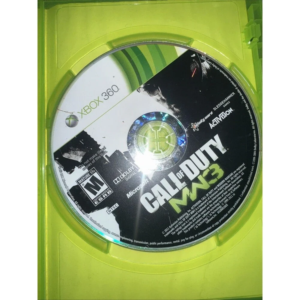 MICROSOFT CALL OF DUTY MODERN WARFARE 3 - XBOX 360 Disc Only